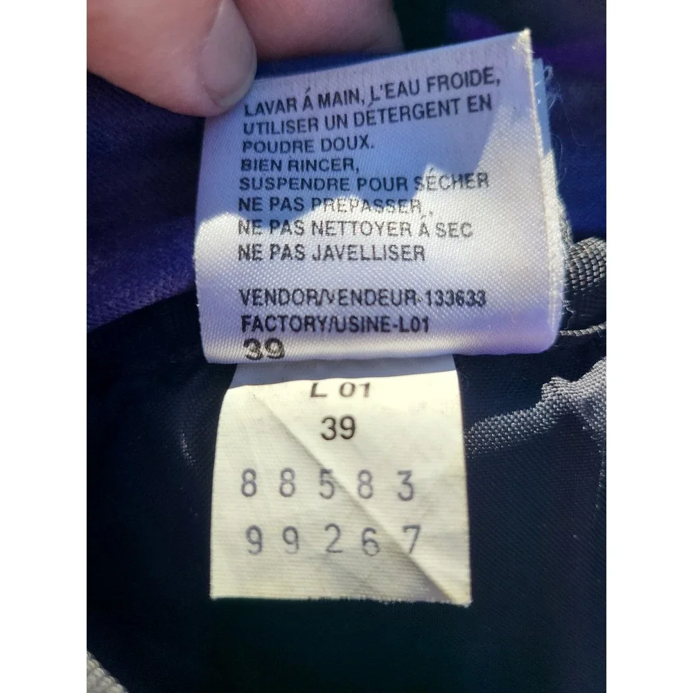 Vintage The North Face Purple Black Hiking Backpack Rucksack Gorpcore Daypack